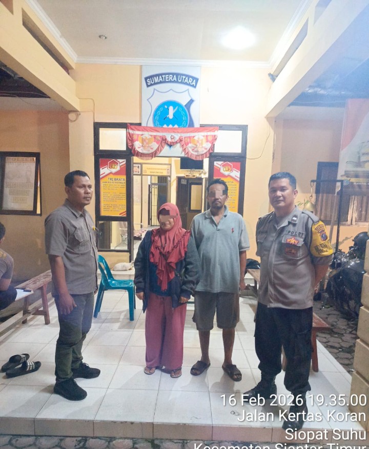 Polsek Siantar Timur Respon Cepat Cek TKP Laporan Dugaan Perampasan Sepedamotor di Jalan Sentosa Bawah.