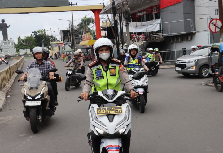 Pastikan Perayaan Tahun Baru Imlek 2577 Aman Kondusif, Kapolres Pematangsiantar Pimpin Pengamanan.