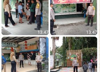Antisipasi Gangguan Kamtibmas, Bhabinkamtibmas Polsek Siantar Barat Amankan Objek Wisata.