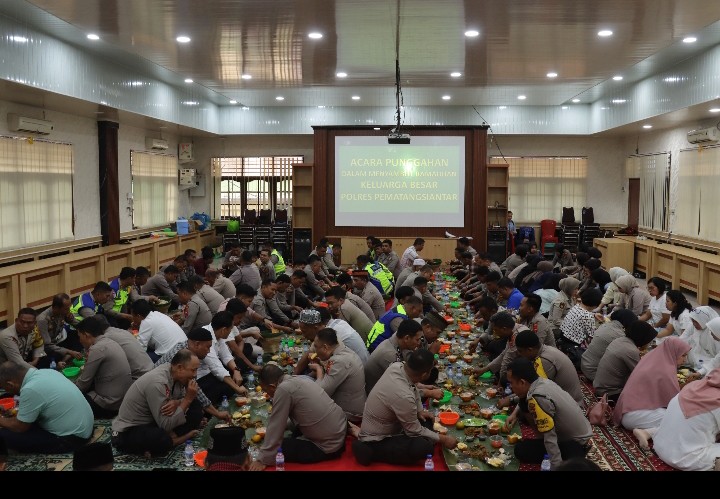 Keluarga Besar Polres Pematangsiantar Gelar Punggahan Sambut Bulan Suci 1447H/2026M.