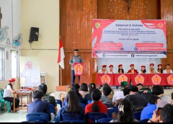 Wali Kota Pematangsiantar Wesly Silalahi, SH, MKn Diwakili Kadishub Drs Daniel Hamonangan Siregar Hadiri Pelantikan DPC PMKRI Kota Pematangsiantar Santo Fransiskus Dari Assisi Periode 2026 - 2027.