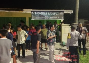 Polseķ Siantar Barat Respon Cepat Cek TKP Laporan Dugaan Tawuran.
