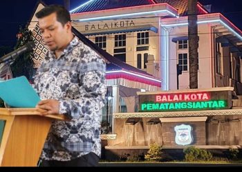 Plt Kepala Badan Pengelolaan Keuangan dan Pendapatan Daerah (BPKPD) Kota Pematangsiantar, Alwi Andrian Lumbangaol.