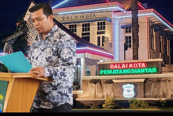 Plt Kepala Badan Pengelolaan Keuangan dan Pendapatan Daerah (BPKPD) Kota Pematangsiantar, Alwi Andrian Lumbangaol.