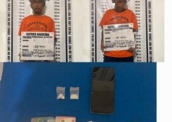 Polres Pematangsiantar Ringkus Pemilik Sabu 2,01 Gram di Jalan Singosari.