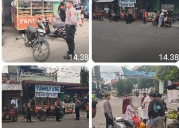 Antisipasi Guantibmas Selama Bulan Ramadhan 1447 H, Polres Pematangsiantar Patroli Lokasi Penjualan Takjil.