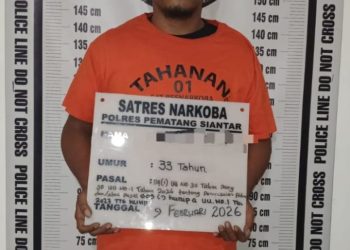 Miliki 6 Paket Sabu, Polres Pematangsiantar Amankan Residivis.