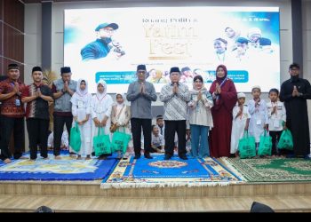 Wali Kota Pematangsiantar Wesly Silalahi, SH, MKn Hadiri Yatim Fest Ramadhan Yayasan Abulyatama Indonesia.