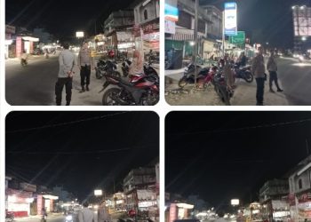 Tancap Gas di Malam Hari, Polsek Bangun Sisir Jalur Asahan Untuk Cegah Balap Liar & Kejahatan Jalanan.