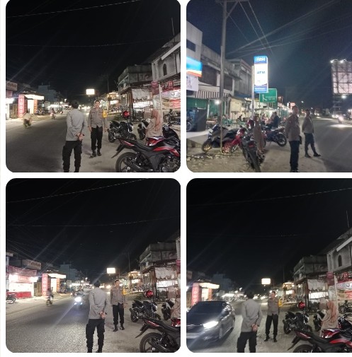 Tancap Gas di Malam Hari, Polsek Bangun Sisir Jalur Asahan Untuk Cegah Balap Liar & Kejahatan Jalanan.