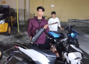Tindakan Humanis,Timsus Dayok Mirah Polres Pematangsiantar Amankan Enam Sepedamotor Knalpot Brong.