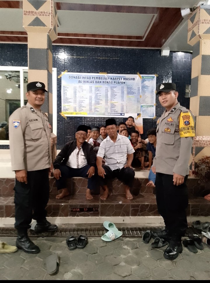 Polsek Siantar Timur Patroli Sholat Tarawih Ciptakan Situasi Aman & Kondusif.