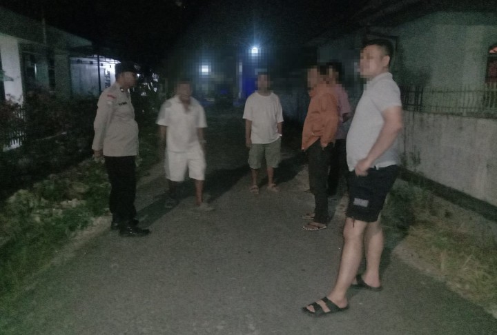 Polsek Siantar Timur Respon Cepat Cek Laporan Keributan Warganya.