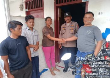 Polsek Siantar Marihat Respon Cepat ,Cek Laporan Dugaan Pengancaman.
