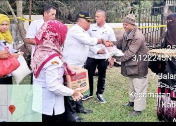 Pemkab Simalungun Salurkan Bantuan Kepada Korban Bencana Kebakaran di Kecamatan Dolok Batu Nanggar.