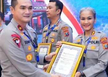 Rapim Polda Sumut, Kapolres Pematangsiantar Raih Penghargaan Pengelolaan Anggaran.