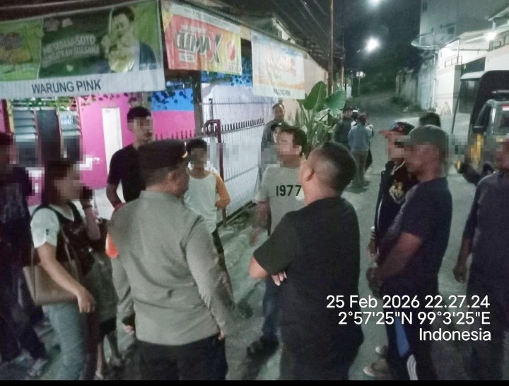 Polres Pematangsiantar Respon Cepat , CekLaporan Dugaan Perkelahian Antar Remaja.