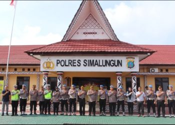 Polres Simalungun Dukung Penuh Kebijakan Kapolri, Personel Nihil Narkoba Dalam Tes Urine Mendadak.
