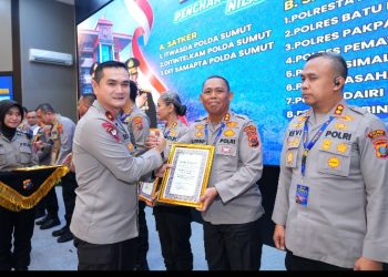 Polres Simalungun Borong Tiga Penghargaan Sekaligus di Rapim Polda Sumut, Kapolres Beri Reward Langsung.