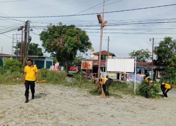Polsek Bangun Dukung Presiden Prabowo Dorong Gerakan ASRI : 42 Personel Standby 24 Jam Untuk Pembangunan Berkelanjutan.