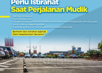 Polres Simalungun Imbau Pemudik Waspada Kantuk : "Menepi Sejenak Lebih Baik dari Risiko di Jalan".