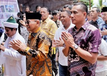 Bupati Simalungun Hadiri Pesta Parerean/Tugu Tambak Pomparan Op Bima Sinaga di Kecamatan Hatonduhan.