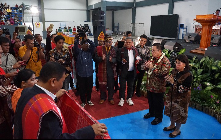 Wali Kota Pematangsiantar Wesly Silalahi, SH, MKn Hadiri Acara Syukuran Bona Taon Pomparan Silalahi Raja Boru Ibebere Pematangsiantar- Simalungun.