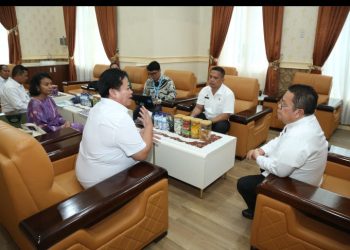 Wali Kota Pematangsiantar Wesly Silalahi, SH, MKn Didampingi Sekda Junaedi Antonius Sitanggang, SSTP, MSi Bertemu United Nations Children's Fund (UNICEF) & Tanoto Foundation.