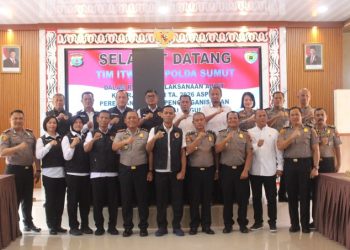 Kapolres Simalungun Sambut Kunjungan Tim Itwasda Polda Sumut : Audit Kinerja Tahap I Tahun 2026 Digelar di Aula Andar Siahaan.