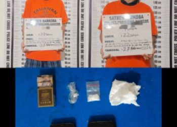 Polres Pematangsiantar Berhasil Amankan Dua Pemuda Miliki 2 Paket Sabu.
