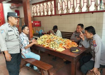 Jalin Silaturami Dengan Tokoh Agama, Sat Binmas Polres Pematangsiantar Sambangi Vihara Samiddha Bhagia.