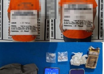 Polres Pematangsiantar Gagalkan Peredaran Narkoba di Jalan WR Supratman.