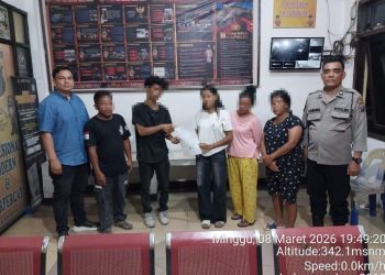 Polsek Siantar Utara Selesaikan Dugaan Pencurian HP Dengan Mediasi.