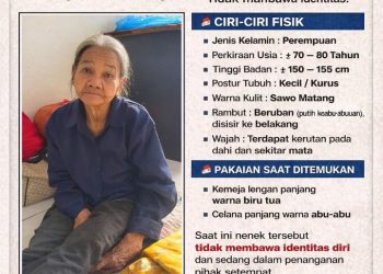 Nenek Tanpa Identitas Ditemukan di Simalungun, Polsek Tanah Jawa Imbau Warga Bantu Temukan Keluarga.