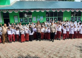 Sat Binmas Polres Pematangsiantar Sambang Kamtibmas & Silaturahmi di Pesantren Kilat SDPI.