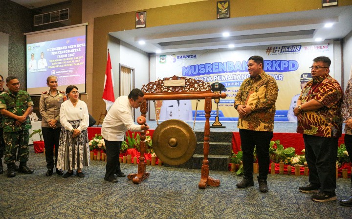 Wali Kota Pematangsiantar Wesly Silalahi, SH, MKn Buka Musrenbang Rencana Kerja Pemerintah Daerah (RKPD) Tahun 2027.