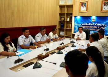 Wakil Ketua DPRD Pematangsiantar Ir. Daud Simanjuntak, MM Dampingi Panitia Paskah Umat Katolik Tahun 2026 Audensi Ke Wali kota Wesly Silalahi, SH, MKn.