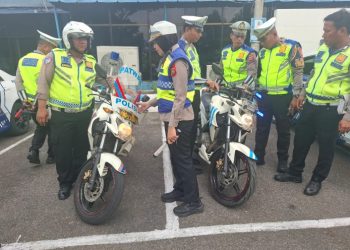 Ops Ketupat Toba 2026, Polres Pematangsiantar Periksa Randis & Kelengkapan Pribadi Personil.