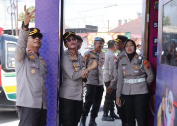 Cek Kesiapan Pos Pam dan Yan Ops Ketupat Toba 2026, Kapolres Pematangsianțar Berikan Pelayanan Terbaik.