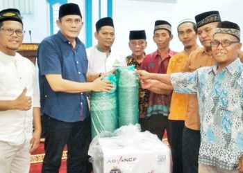 Kunjungan Tim Safari Ramadhan Kabupaten Simalungun Ke Masjid Al-Ikhlas Pamatang Batu III Nagori Silou Malela.