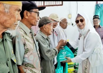 Bulan Ramadhan Penuh Berkah, TP PKK & DWP Kabupaten Simalungun Berbagi Sembako.
