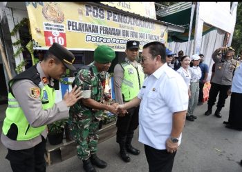Wali Kota Pematangsiantar Wesly Silalahi, SH, MKn Kunjungi Pos Pengamanan (Pos Pam) dan Pos Pelayanan (Pos Yan) Hari Raya Idul Fitri Tahun 2026.