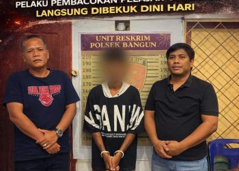 Gerak Cepat Polsek Bangun! Kurang Dari 3 Jam Pelaku Pembacokan Pelajar 17 Tahun Langsung Dibekuk Dini Hari.