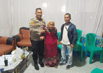 Polres Pematangsiantar Sigap Bantu Pertemukan Seorang Nenek Kepada Keluarganya.