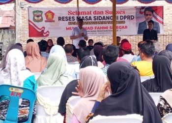 Anggota DPRD Pematangsiantar Muhammad Fahmi Siregar Gelar Reses di Dapil I, Serap Aspirasi Warga.