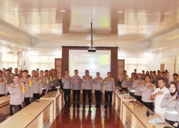 Kapolres Pematangsiantar Sambut Kunjungan Tim Supervisi Ops Ketupat Toba 2026 Mabes Polri.