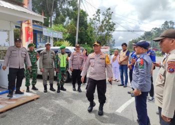 Kapolres Simalungun Cek Langsung Pos Ketupat Toba 2026, Pastikan Pelayanan Optimal Untuk Pemudik.