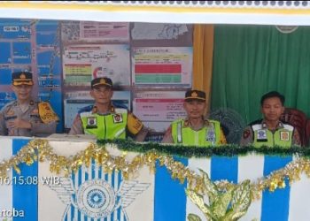 Pastikan Kesiapan Personil, Pamatwil Polres Pematangsiantar Cek di Pos Pam 1 Sigagak.