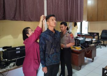 Polres Simalungun Verifikasi 17 Calon Anggota Polri TA 2026, Antusiasme 62 Peserta Daftar Online.