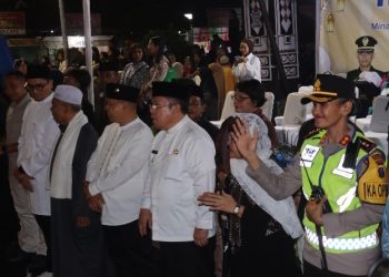 Kapolres Pematangsiantar Bersama & Forkopimda Pelepasan Takbir Keliling Malam Idul Fitri 1447 H.